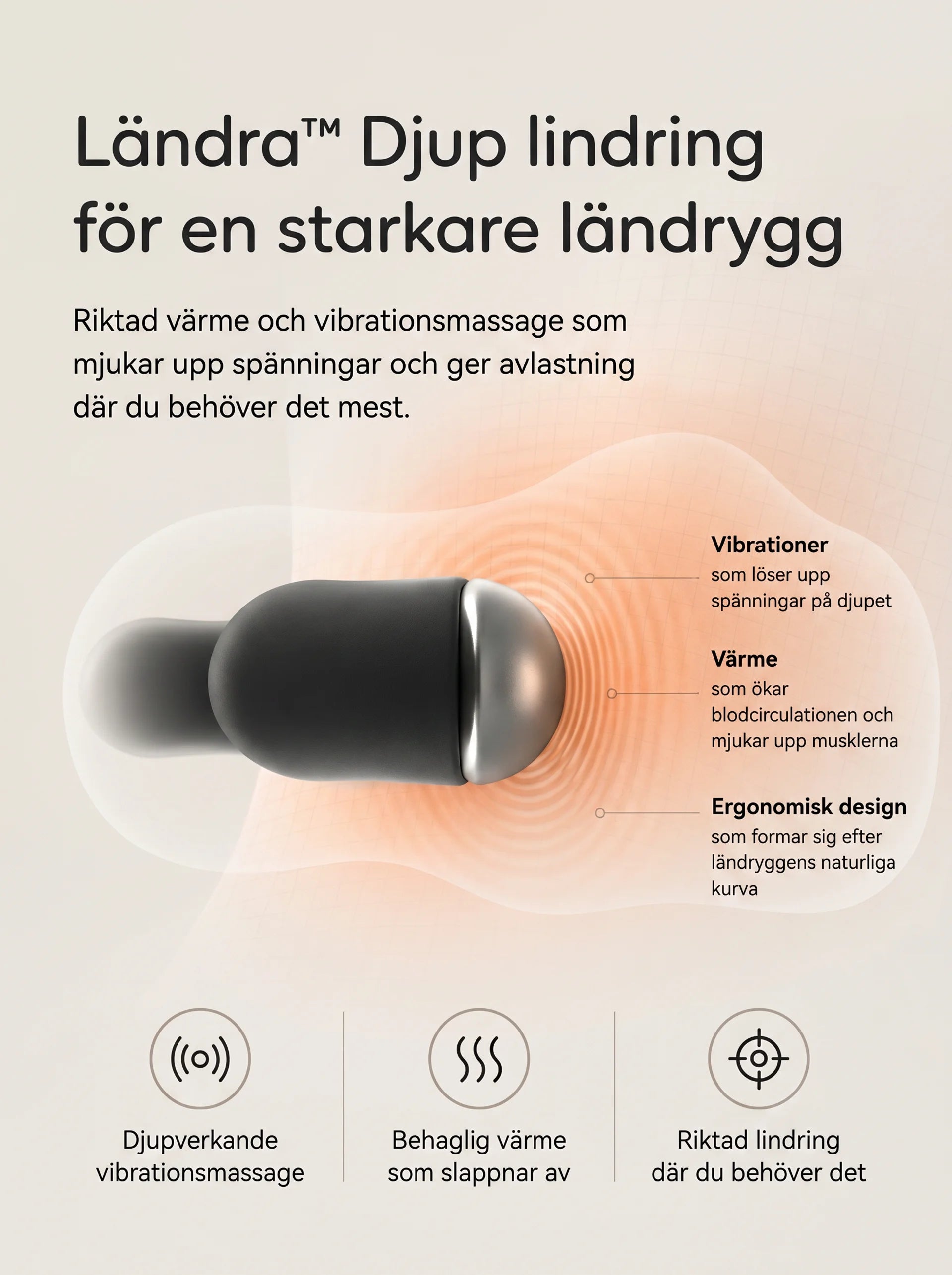 Orginalet Ländra™ Djup lindring för en starkare ländrygg