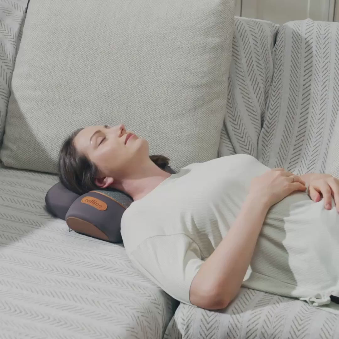 NackRo™ 3-i-1 värme, massage och stretchkudde